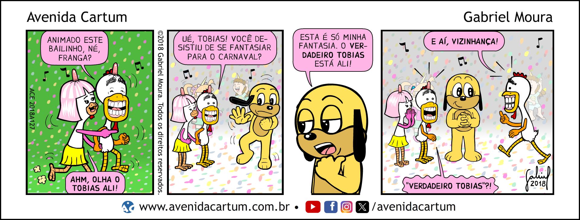 A Fantasia de Tobias: Histórias em Quadrinhos Infantis - Avenida Cartum