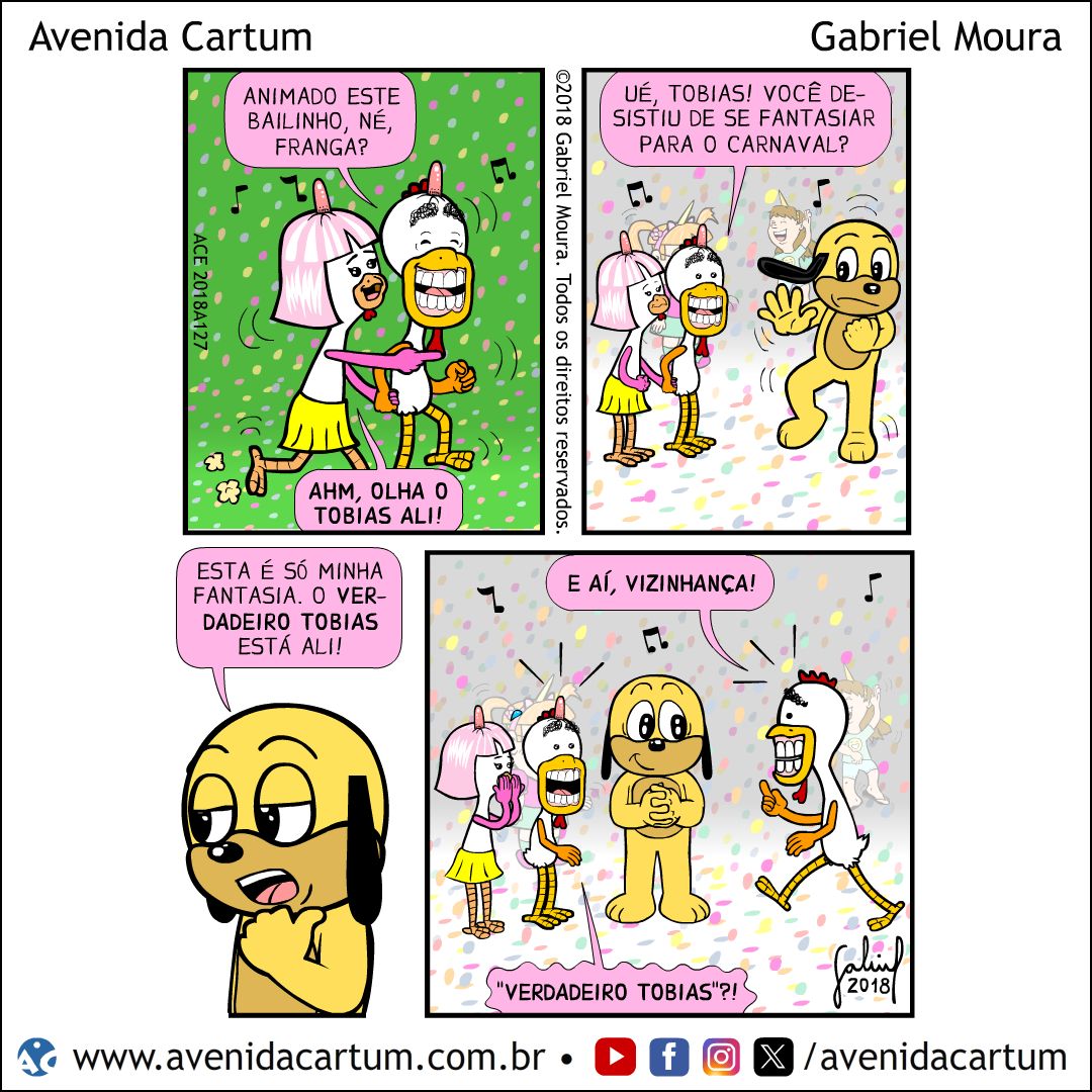 A Fantasia de Tobias: Histórias em Quadrinhos Infantis - Avenida Cartum