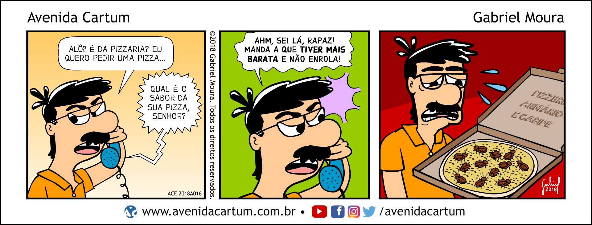 A Pizza Barata: Histórias em Quadrinhos Infantis - Avenida Cartum