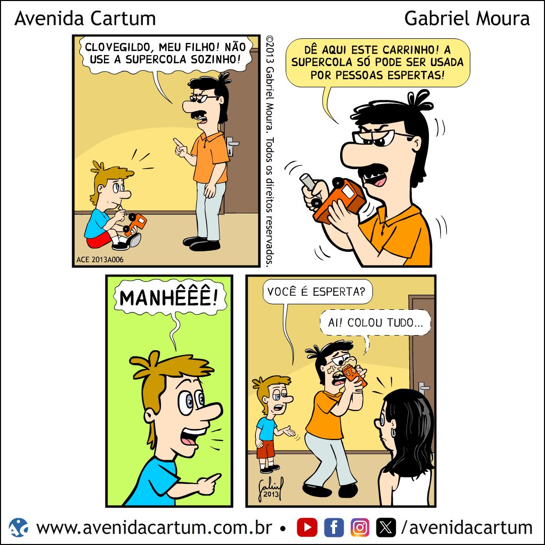 A Supercola: Histórias em Quadrinhos Infantis - Avenida Cartum