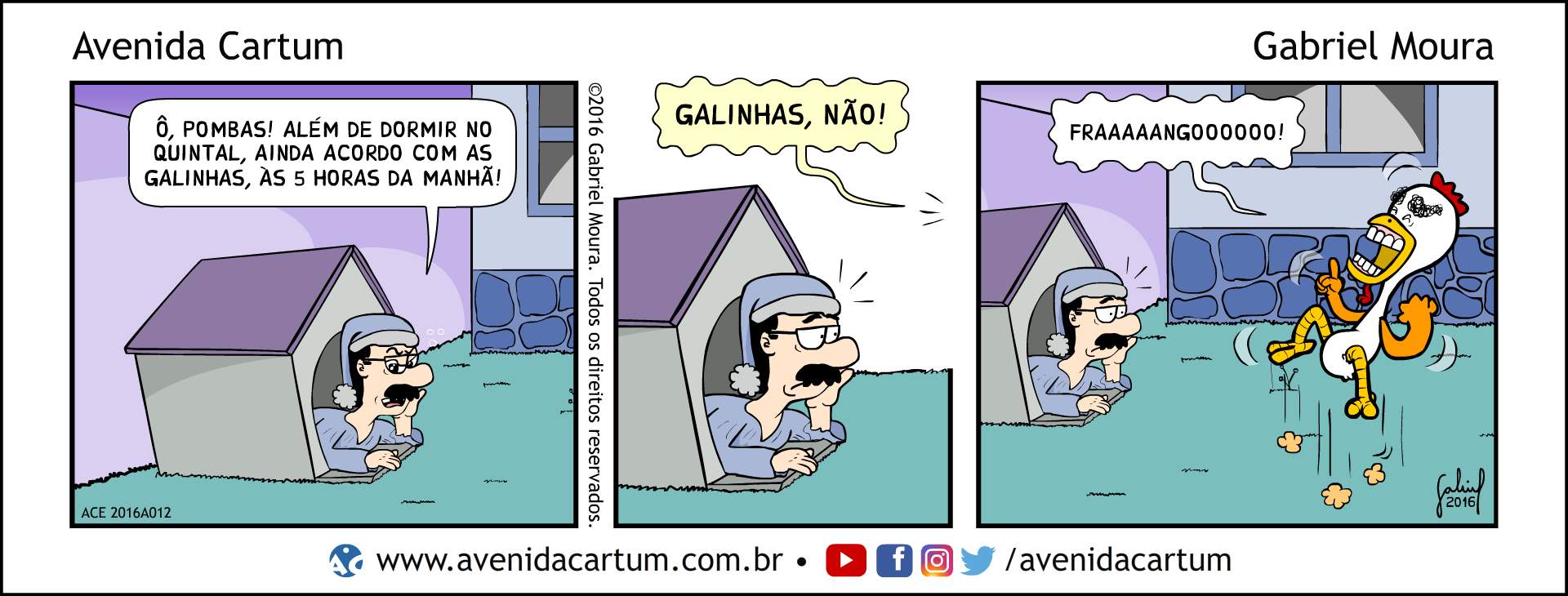 Acordando com as Galinhas: Histórias em Quadrinhos Infantis - Avenida Cartum