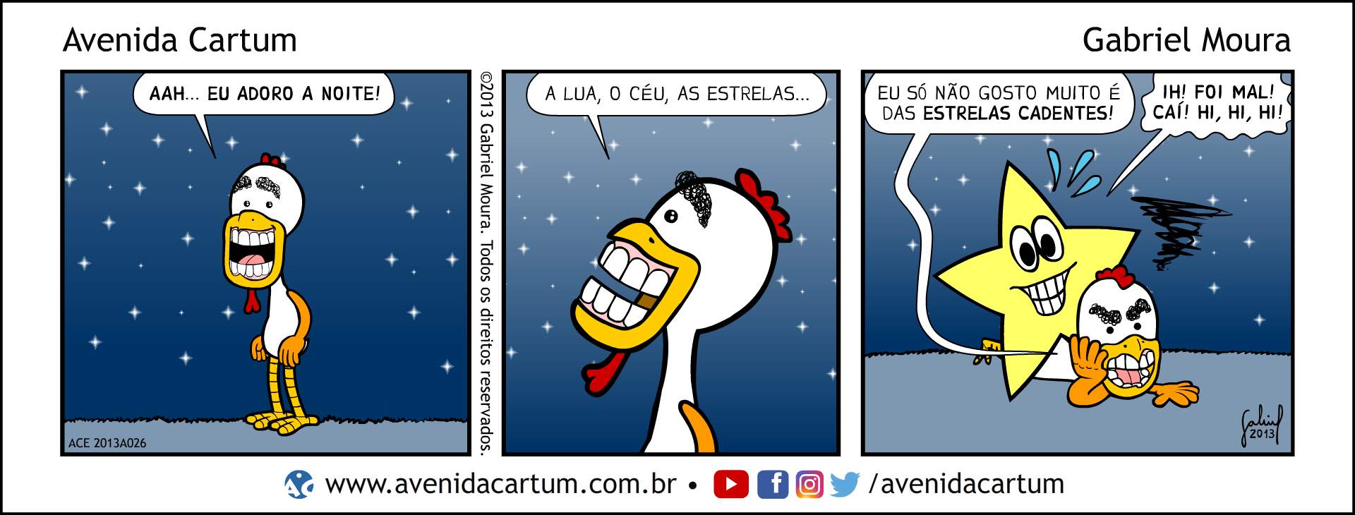 Adoração Pela Noite: Histórias em Quadrinhos Infantis - Avenida Cartum