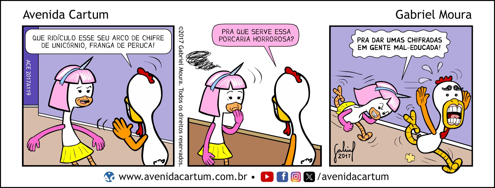 Arco de Unicórnio: Histórias em Quadrinhos Infantis - Avenida Cartum