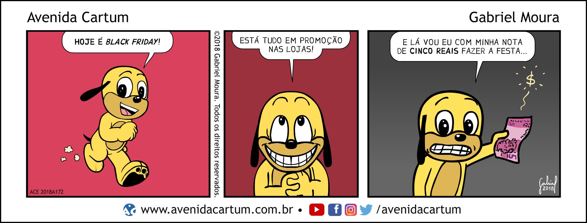 Black Friday: Histórias em Quadrinhos Infantis - Avenida Cartum