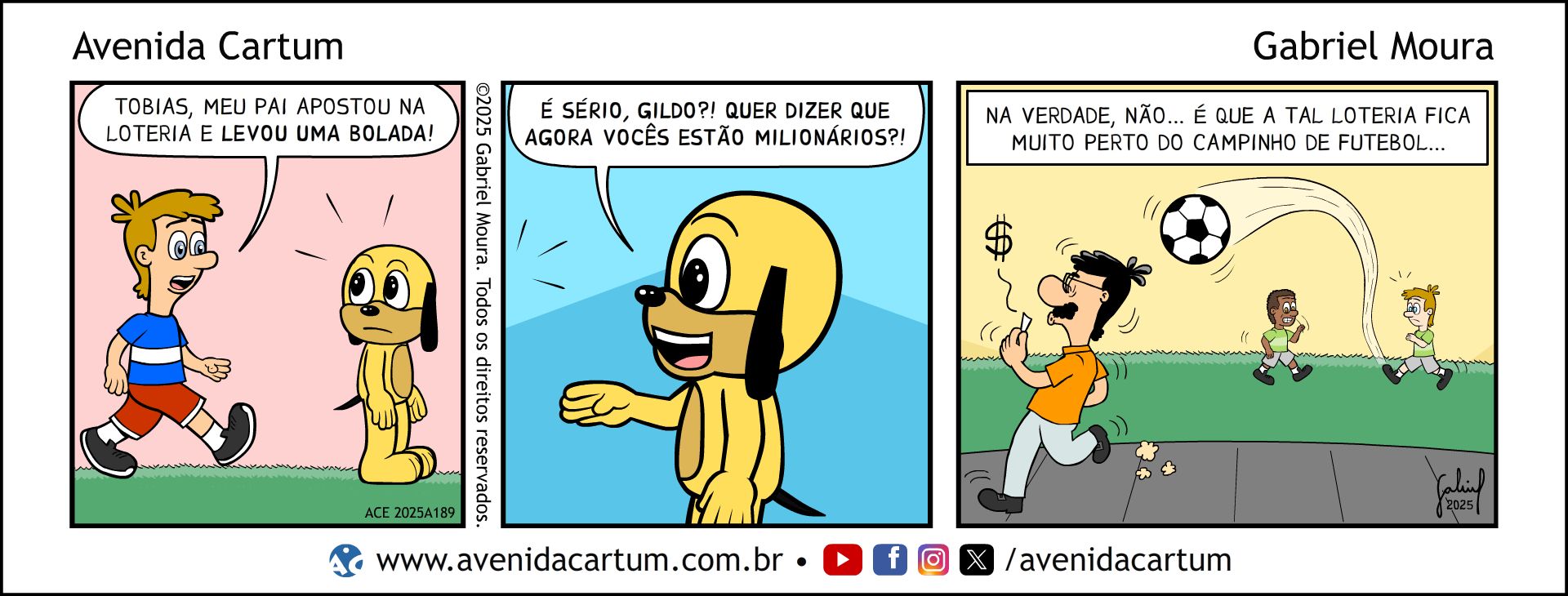 Bolada na Loteria: Histórias em Quadrinhos Infantis - Avenida Cartum