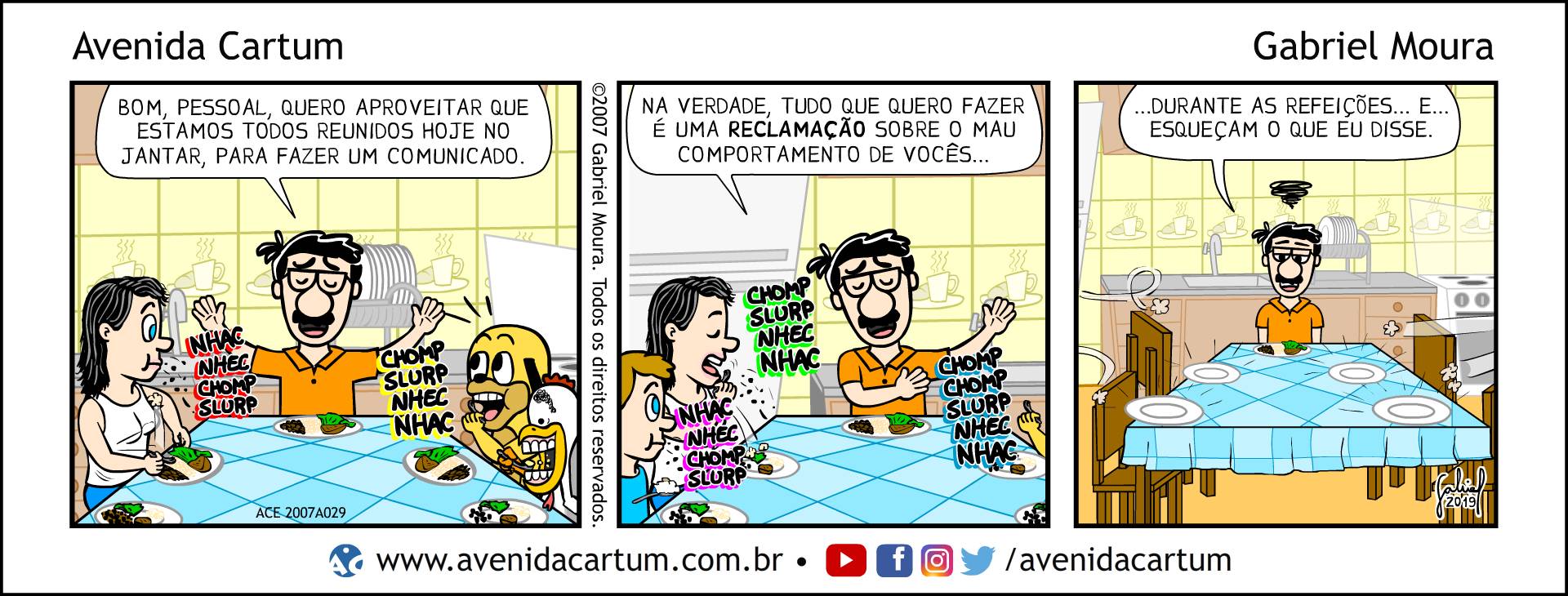 Bons Modos à Mesa: Histórias em Quadrinhos Infantis - Avenida Cartum