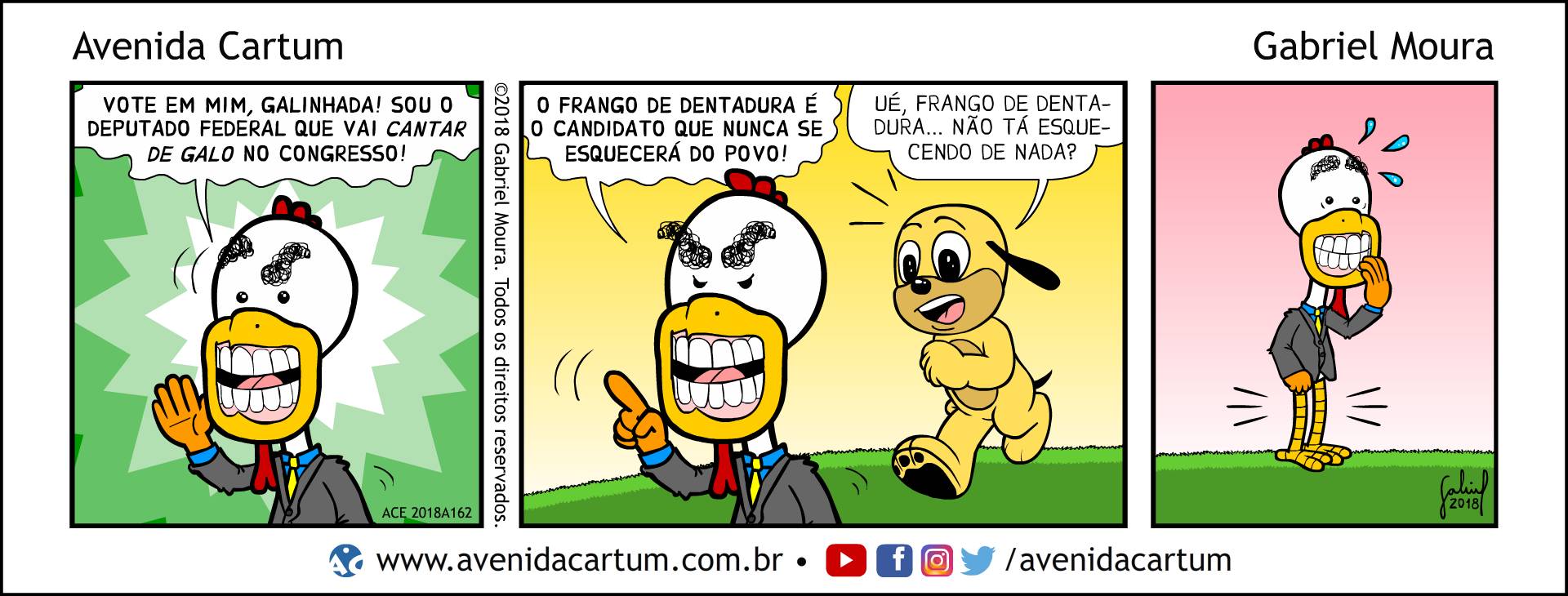 Campanha Eleitoral: Histórias em Quadrinhos Infantis - Avenida Cartum