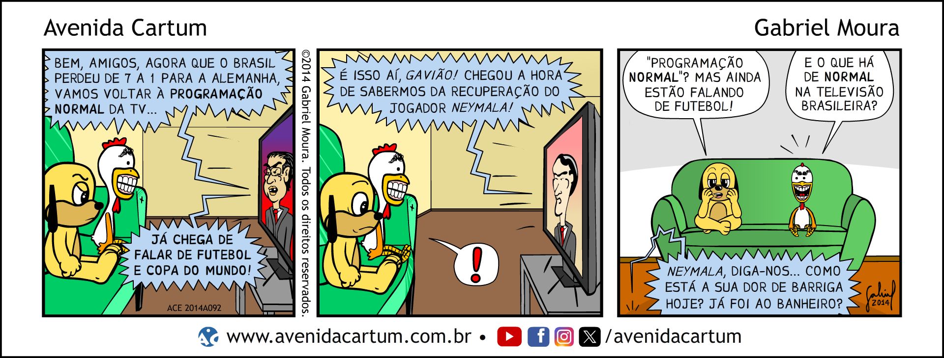 Copa do Mundo 2014: Histórias em Quadrinhos Infantis - Avenida Cartum