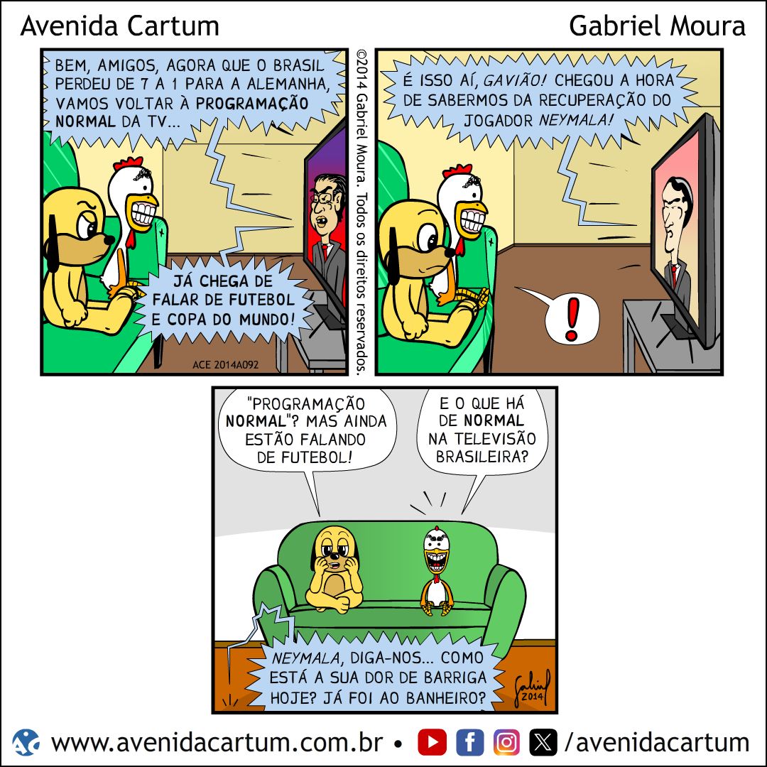 Copa do Mundo 2014: Histórias em Quadrinhos Infantis - Avenida Cartum