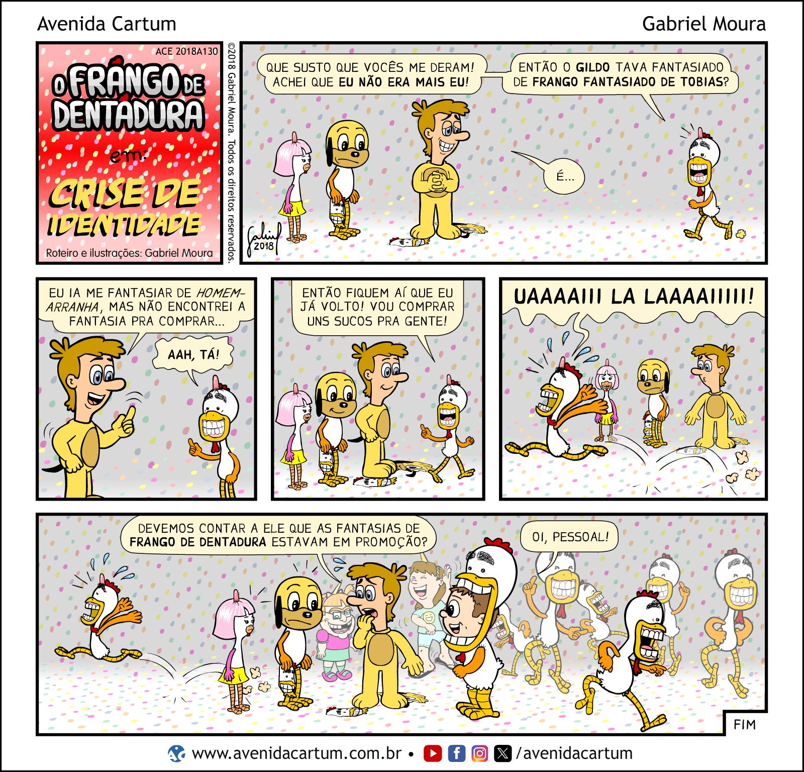 Crise de Identidade: Histórias em Quadrinhos Infantis - Avenida Cartum