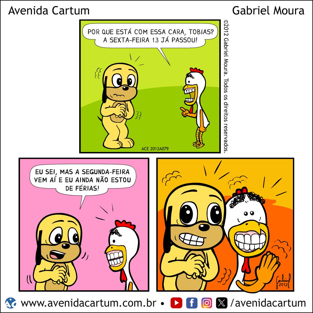 Depois da Sexta-Feira 13: Histórias em Quadrinhos Infantis - Avenida Cartum