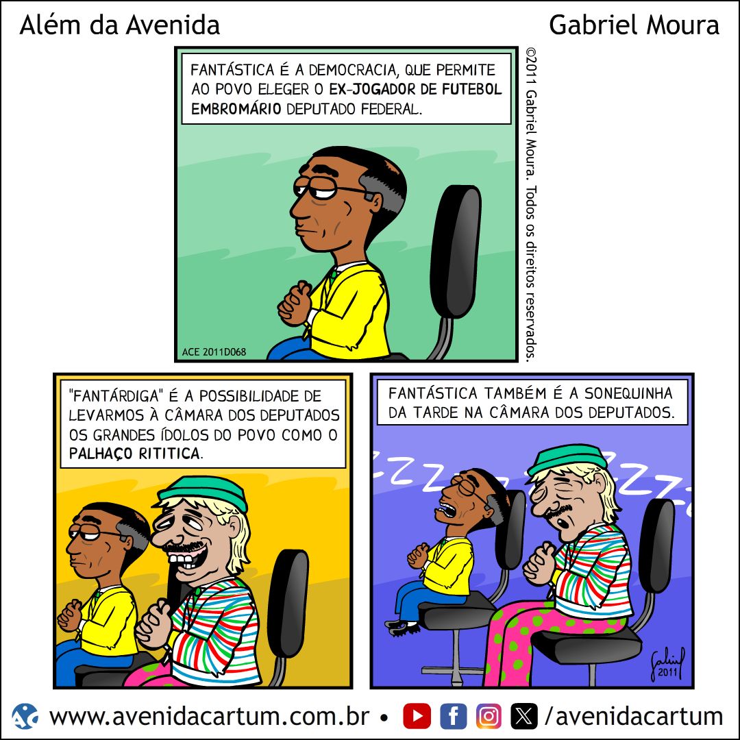 Deputados do Povo: Histórias em Quadrinhos Infantis - Avenida Cartum