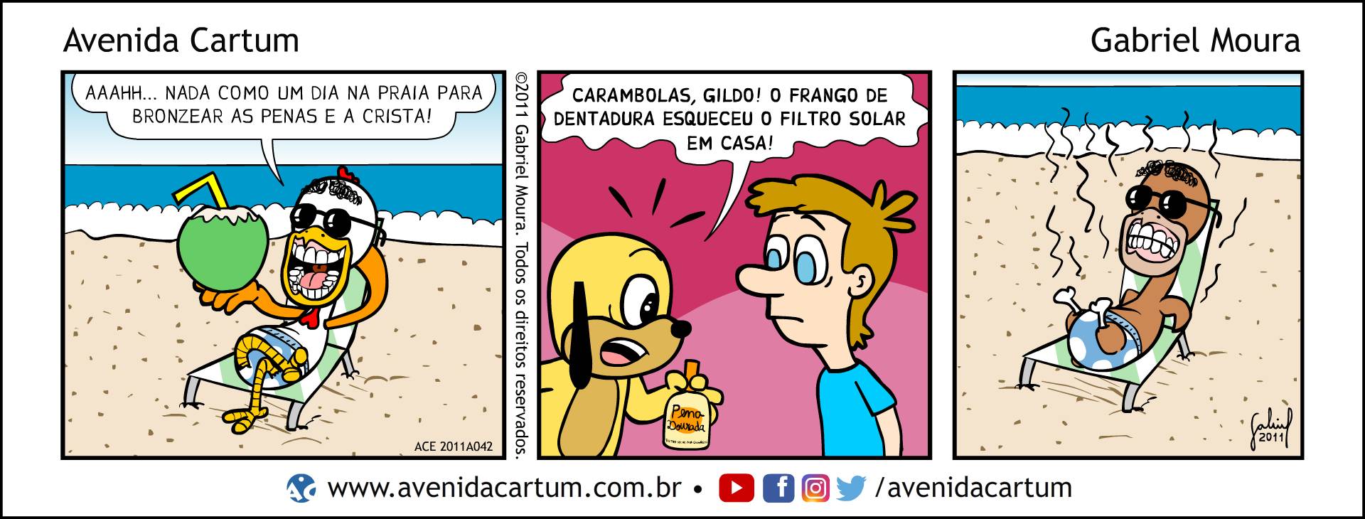 Dia de Praia: Histórias em Quadrinhos Infantis - Avenida Cartum