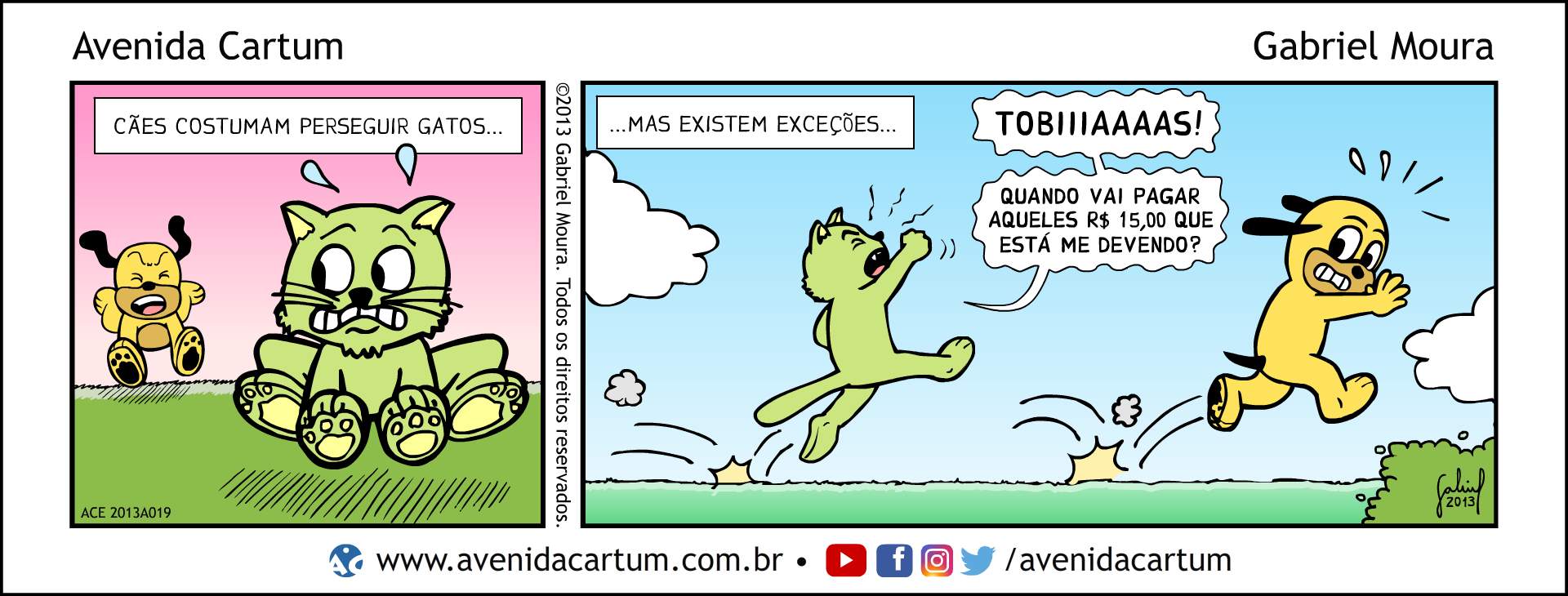 Exceções no Mundo Animal: Histórias em Quadrinhos Infantis - Avenida Cartum