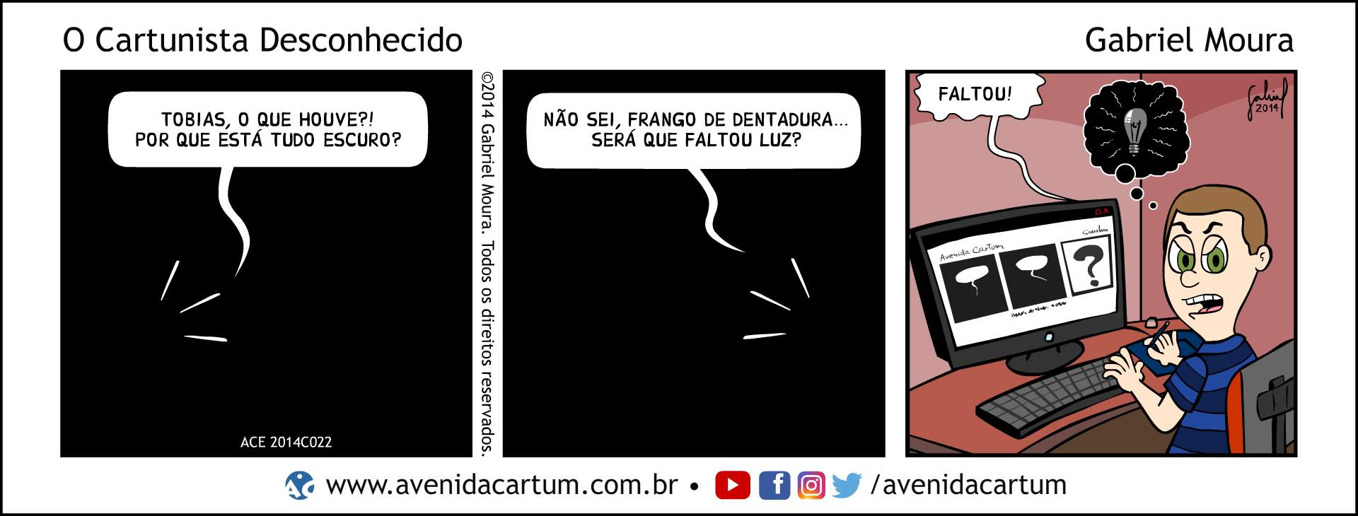 Faltou Luz: Histórias em Quadrinhos Infantis - Avenida Cartum