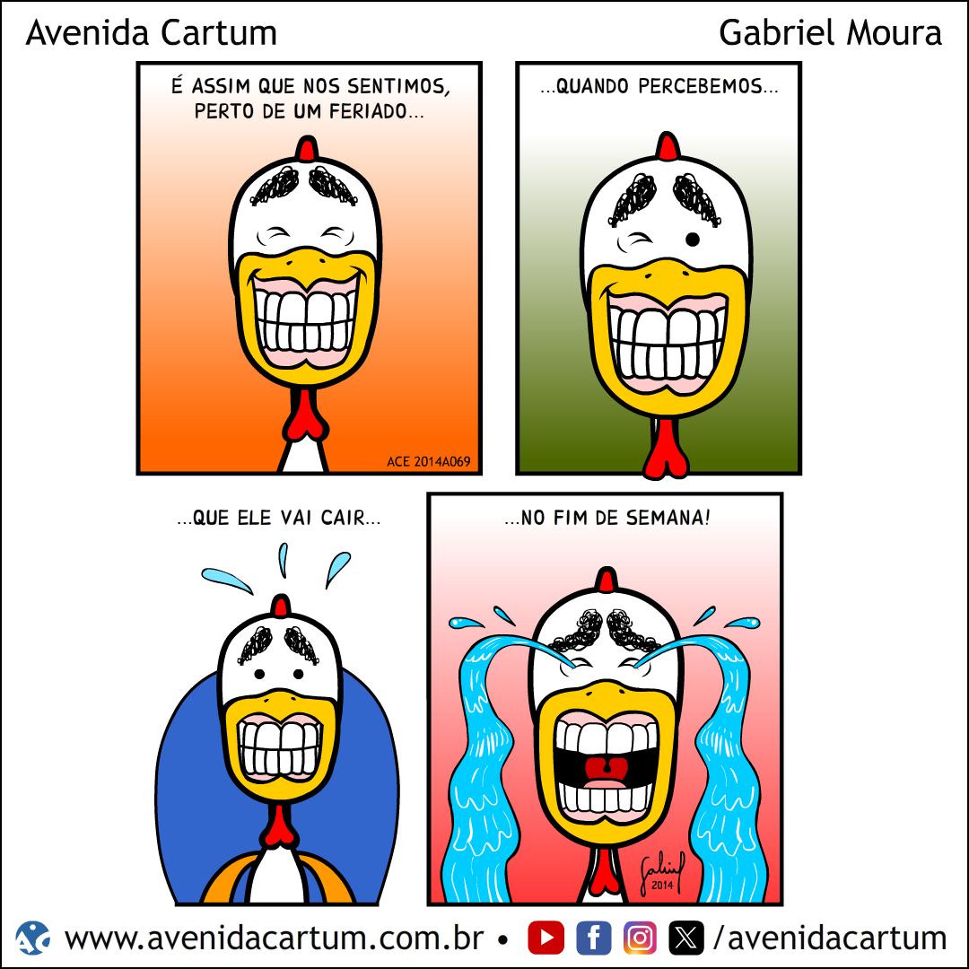 Feriado em Dia Errado: Histórias em Quadrinhos Infantis - Avenida Cartum