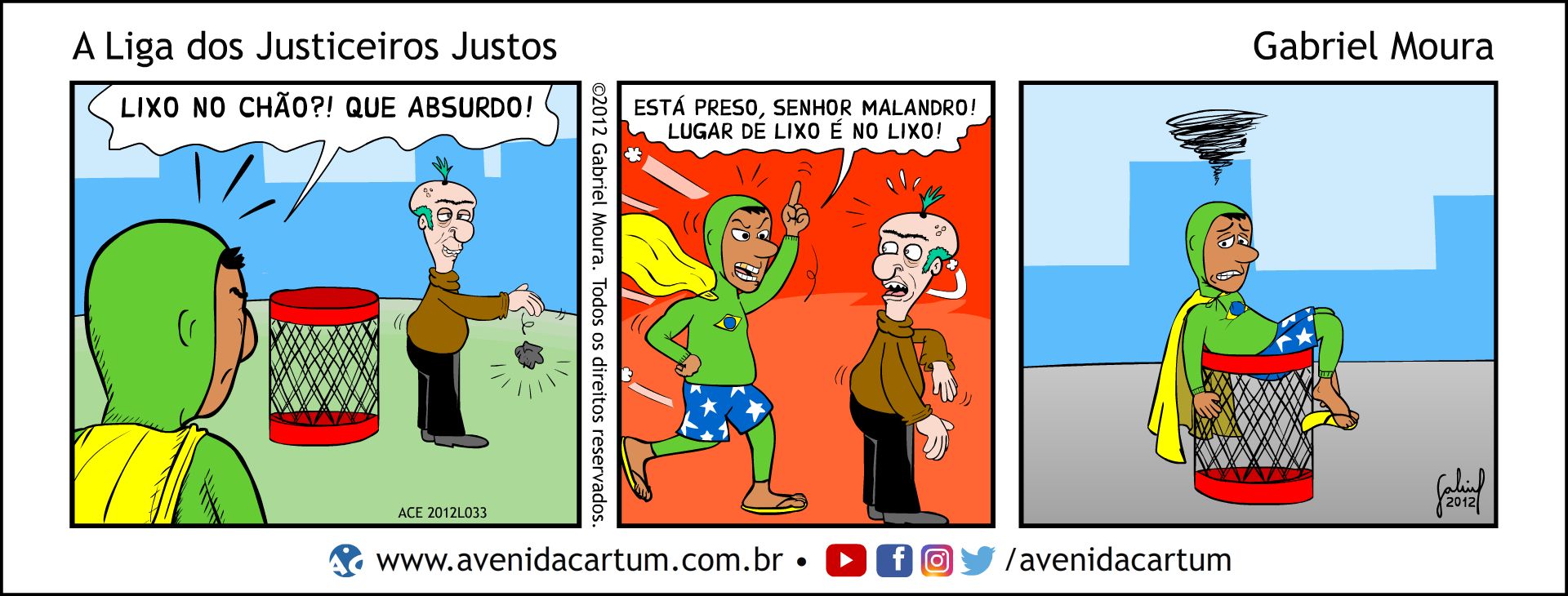 Lugar de Lixo: Histórias em Quadrinhos Infantis - Avenida Cartum