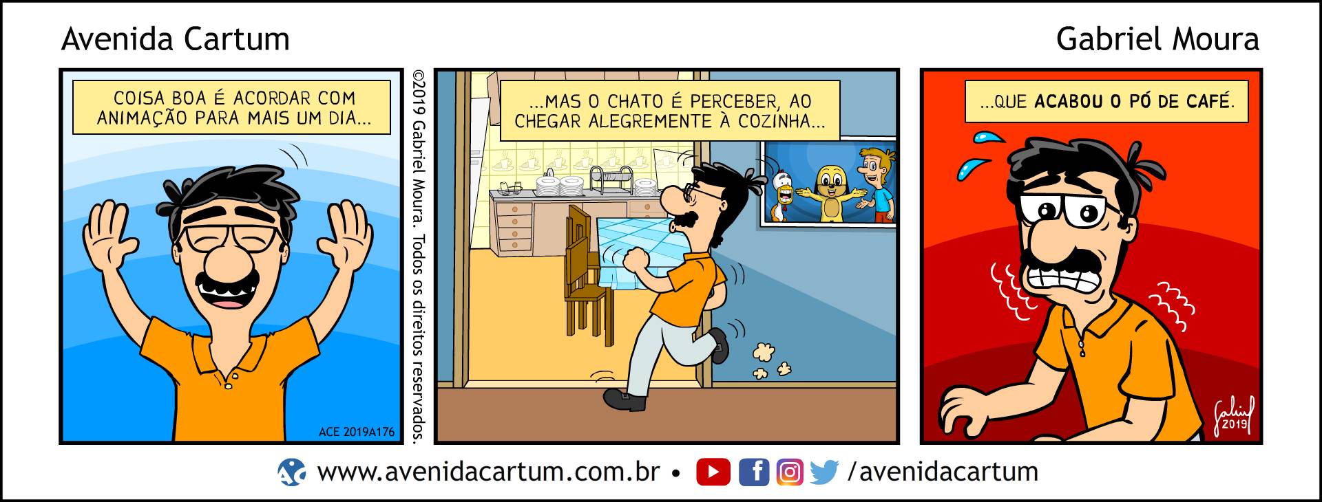 Mais um Dia: Histórias em Quadrinhos Infantis - Avenida Cartum