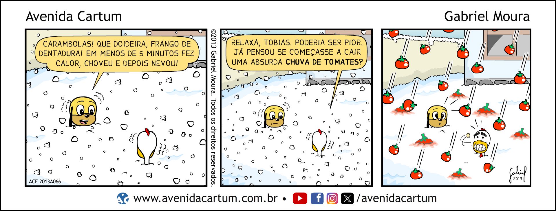 Neve no Rio de Janeiro: Histórias em Quadrinhos Infantis - Avenida Cartum