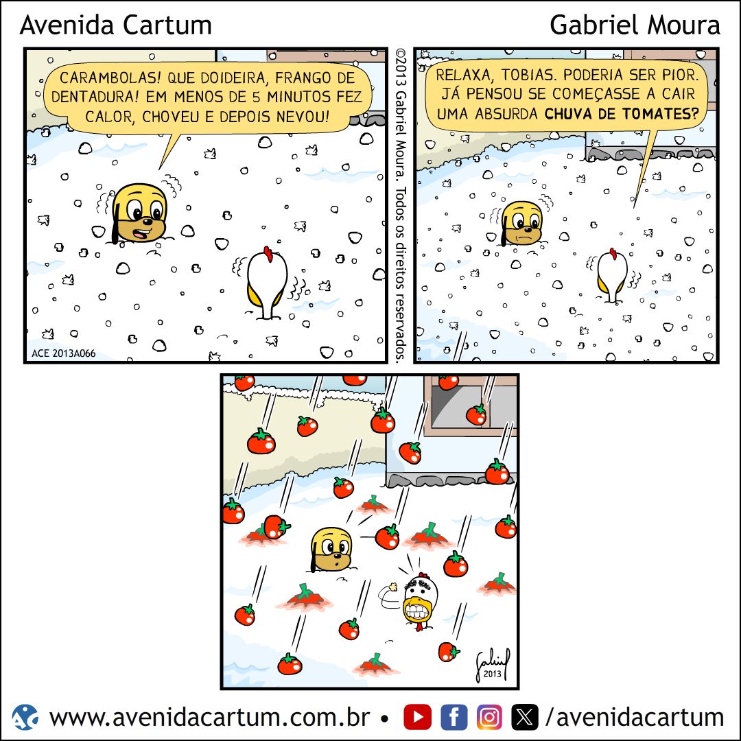 Neve no Rio de Janeiro: Histórias em Quadrinhos Infantis - Avenida Cartum