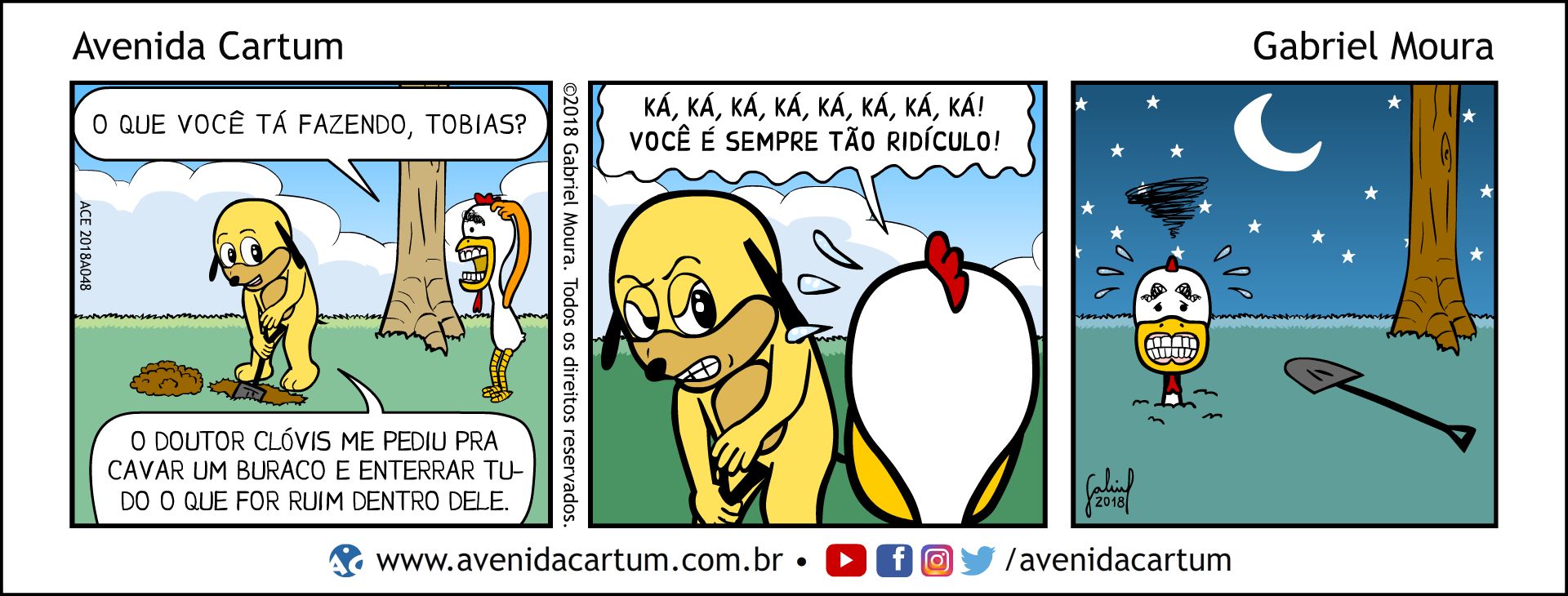 O Buraco da Discórdia: Histórias em Quadrinhos Infantis - Avenida Cartum