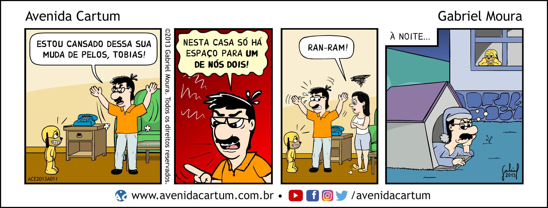 O Cachorro ou Eu: Histórias em Quadrinhos Infantis - Avenida Cartum