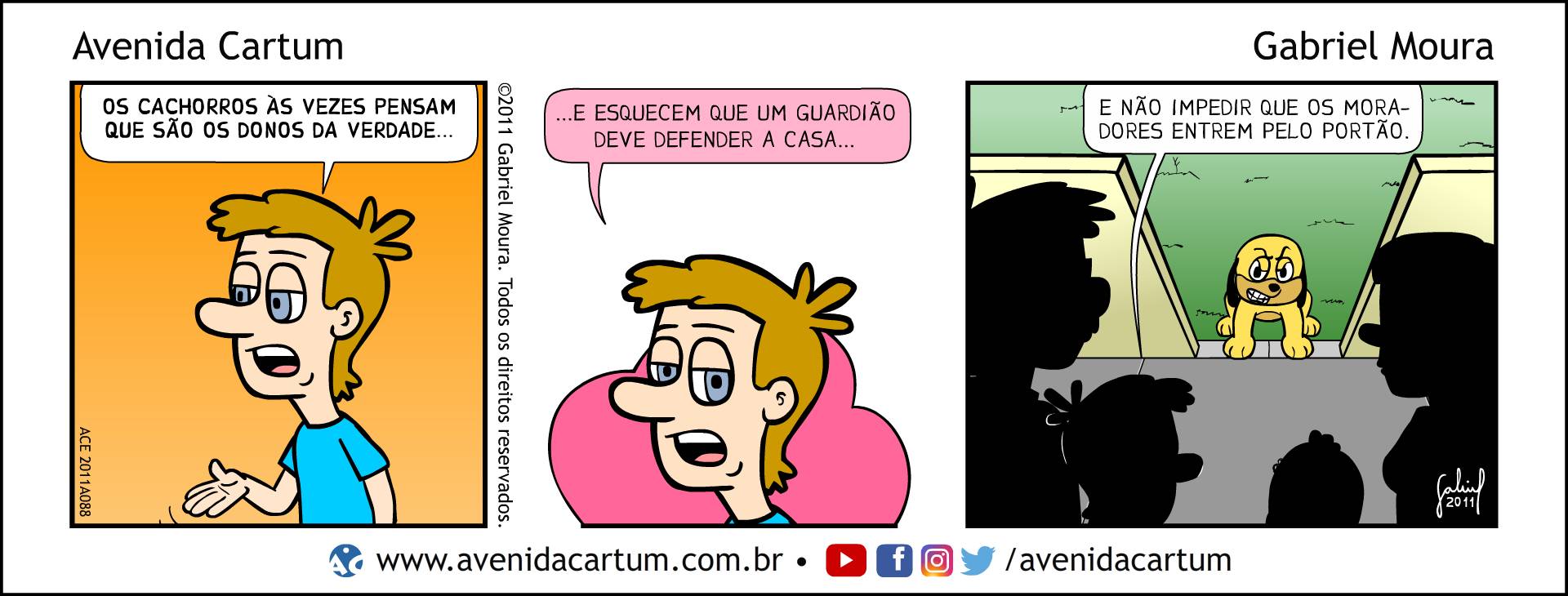 O Cão de Guarda: Histórias em Quadrinhos Infantis - Avenida Cartum