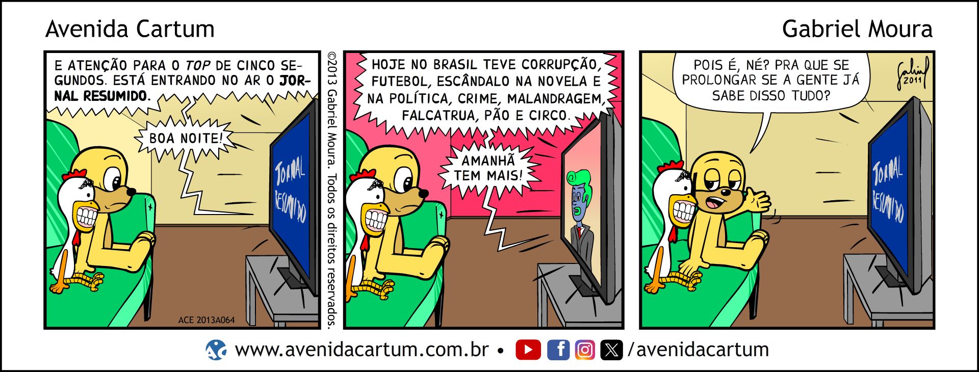 O Jornal Resumido: Histórias em Quadrinhos Infantis - Avenida Cartum