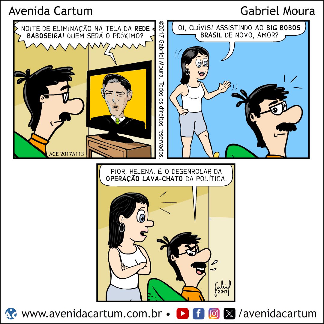 Operação Lava-Chato: Histórias em Quadrinhos Infantis - Avenida Cartum