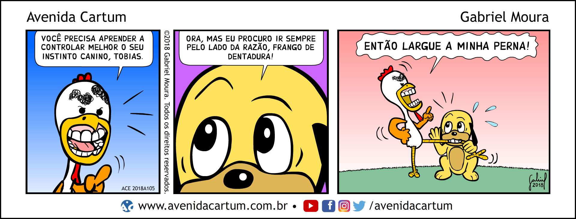Problemas Caninos: Histórias em Quadrinhos Infantis - Avenida Cartum