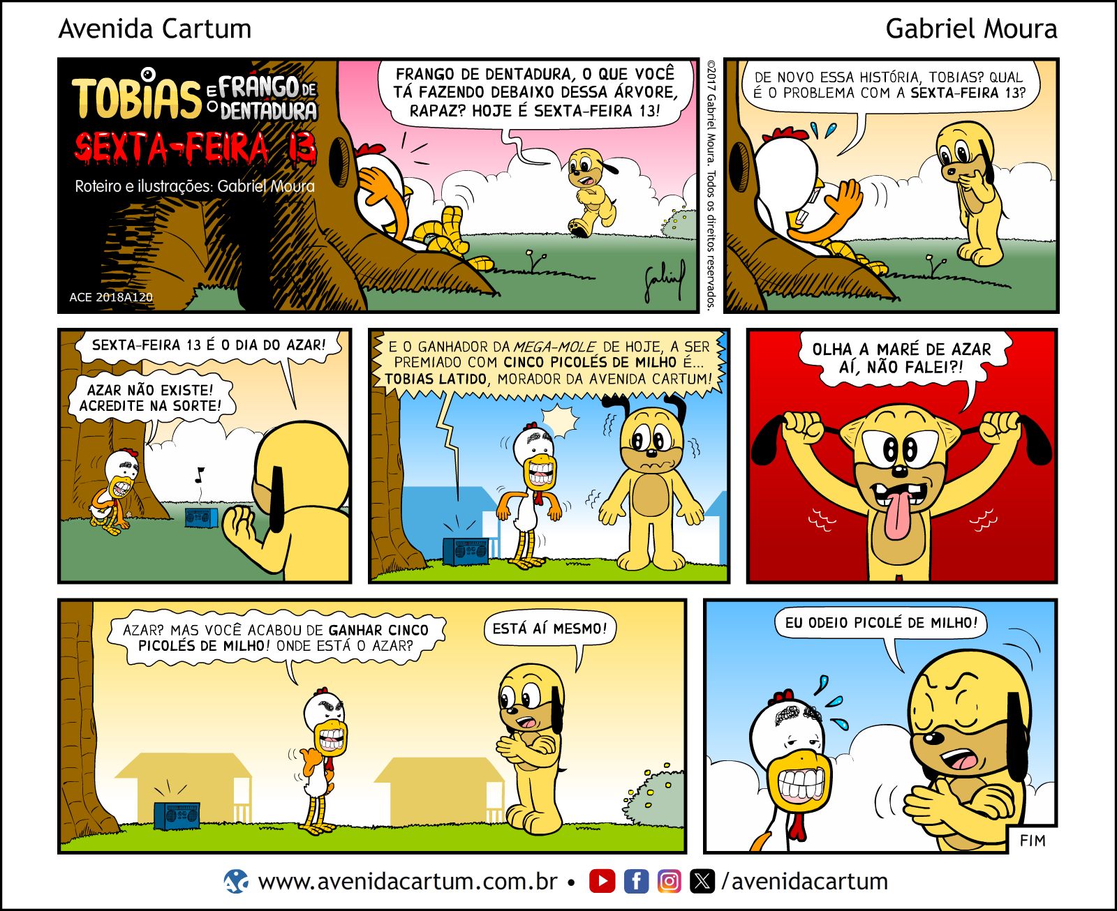 Sexta-Feira 13: Histórias em Quadrinhos Infantis - Avenida Cartum