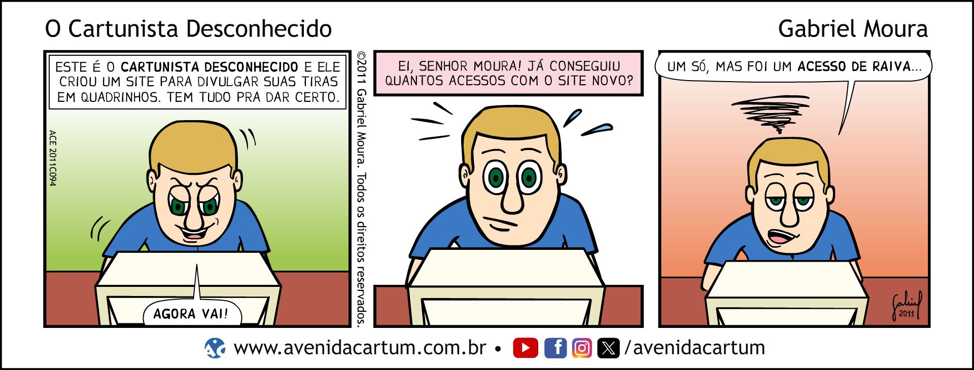 Site Pouco Acessado: Histórias em Quadrinhos Infantis - Avenida Cartum