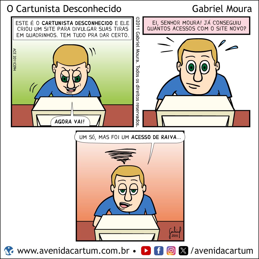 Site Pouco Acessado: Histórias em Quadrinhos Infantis - Avenida Cartum