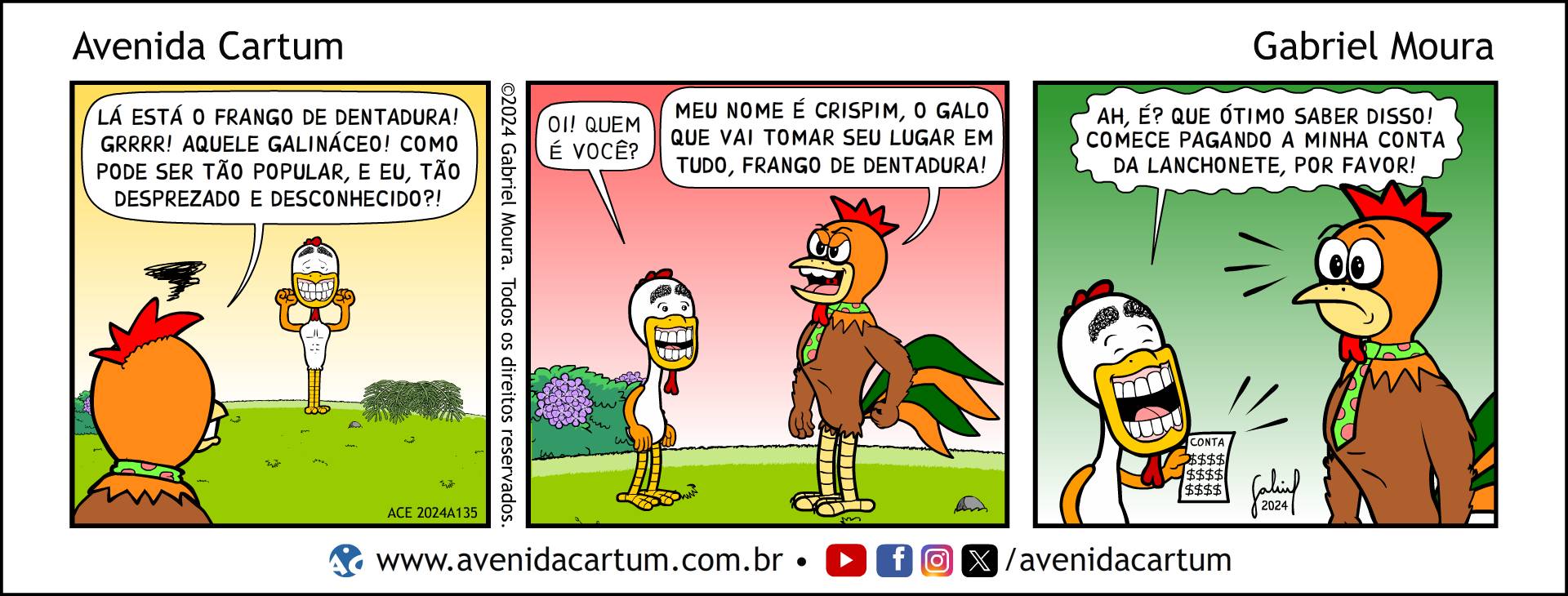 Surge um Rival: Histórias em Quadrinhos Infantis - Avenida Cartum