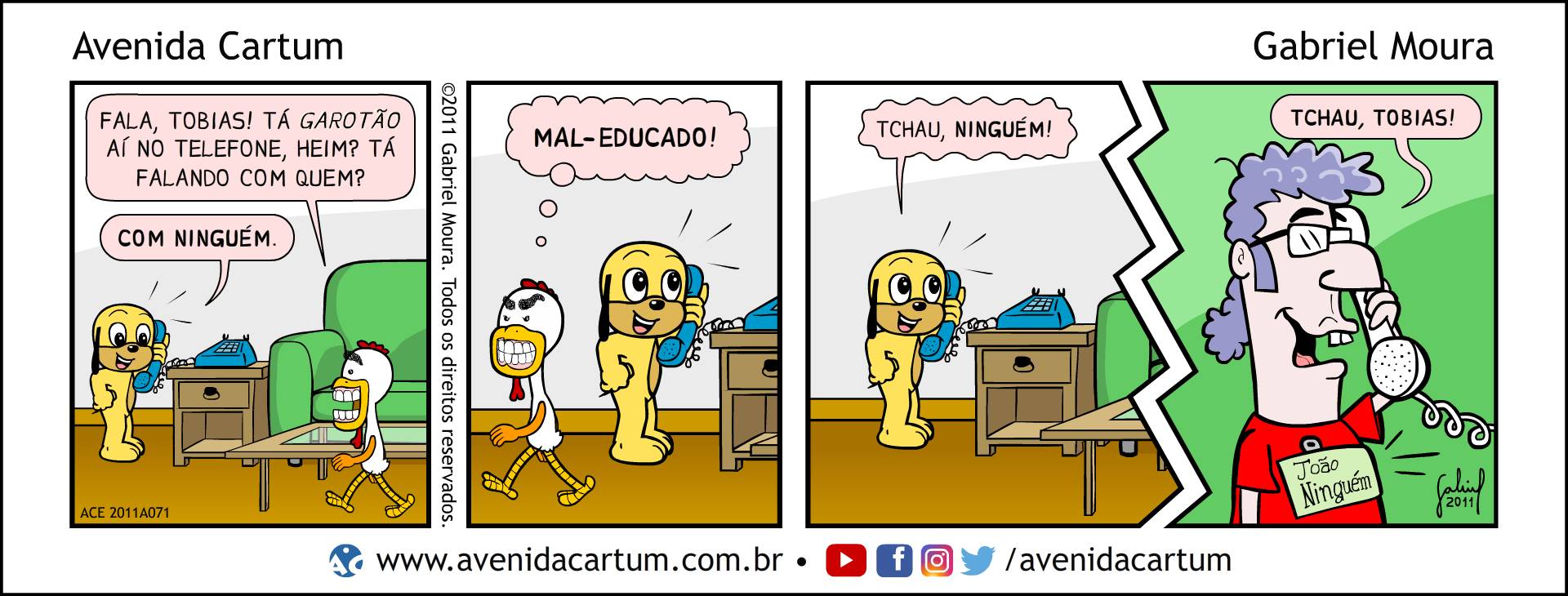 Tá Falando com Quem?: Histórias em Quadrinhos Infantis - Avenida Cartum