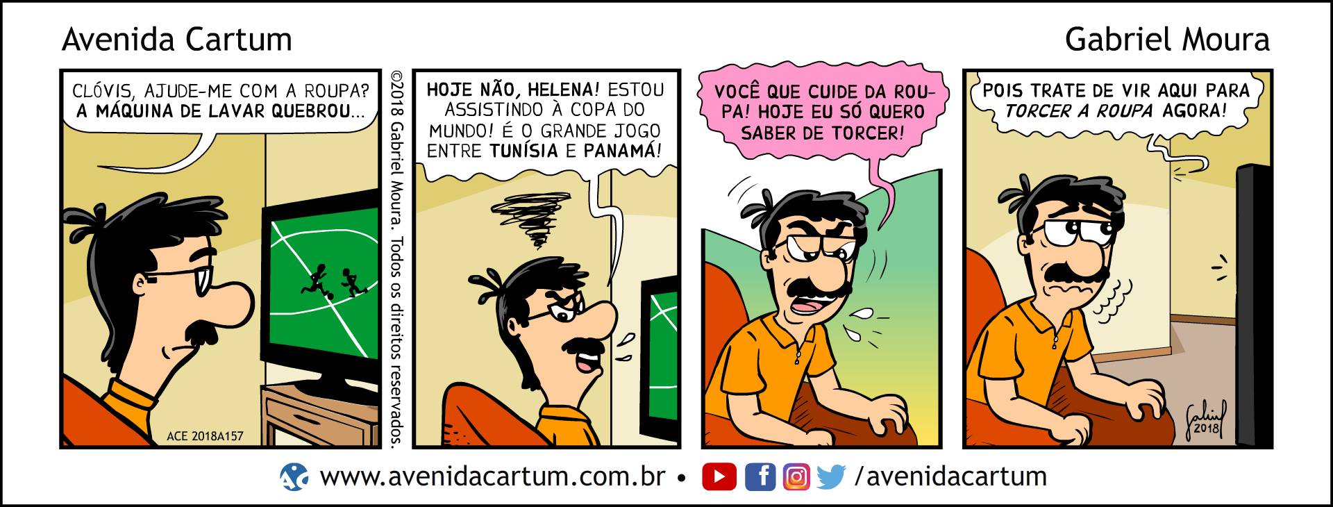 Torcida na Copa: Histórias em Quadrinhos Infantis - Avenida Cartum