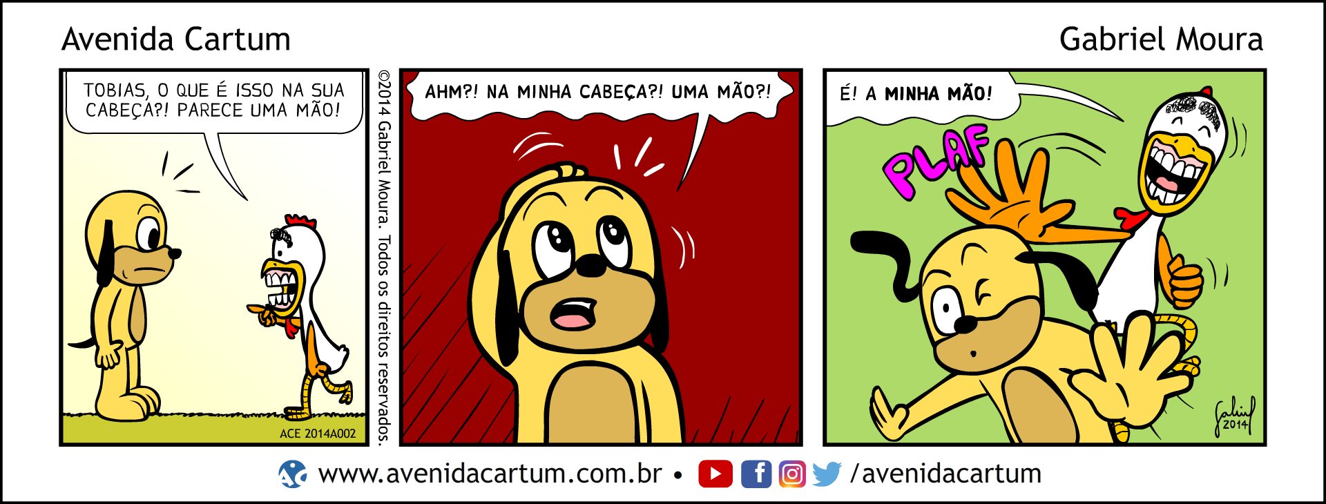 Uma Mão na Cabeça: Histórias em Quadrinhos Infantis - Avenida Cartum