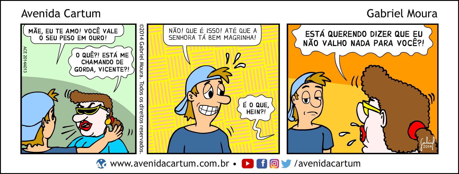 Valores Familiares: Histórias em Quadrinhos Infantis - Avenida Cartum